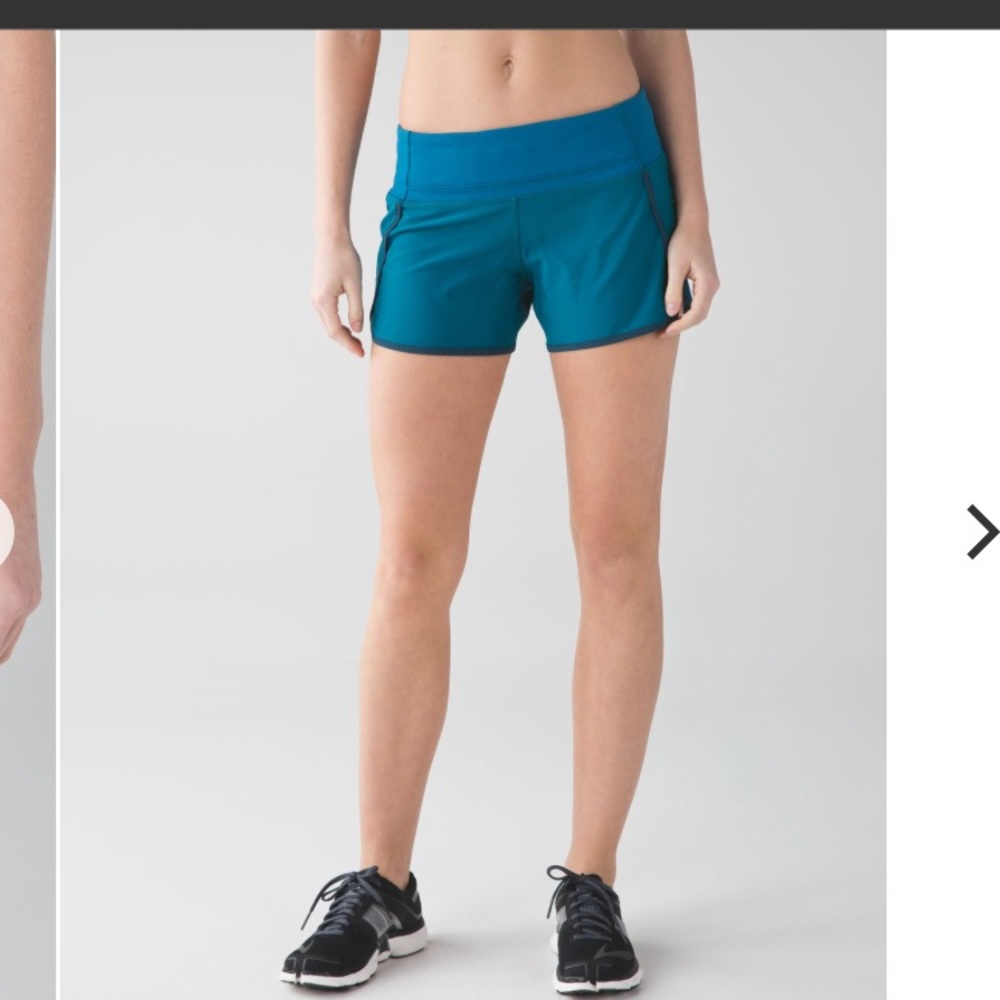 Lululemon Run Times Short Alberta Lake Teal 4